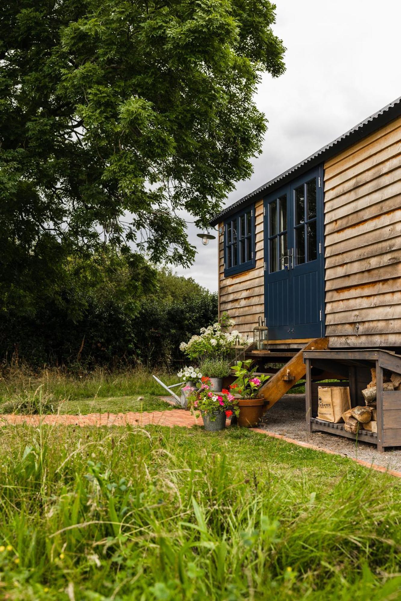 Toadland Shepherd Huts Durham Extérieur photo