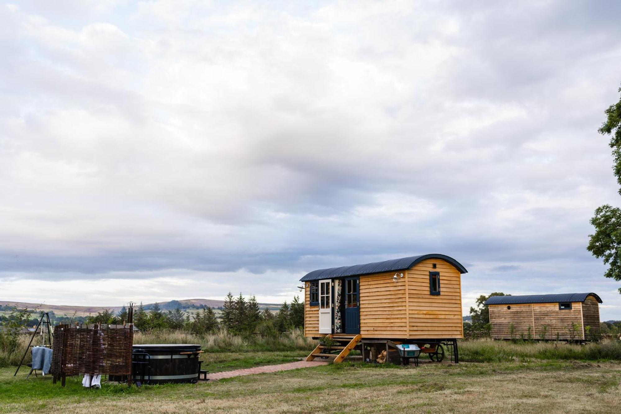 Toadland Shepherd Huts Durham Extérieur photo