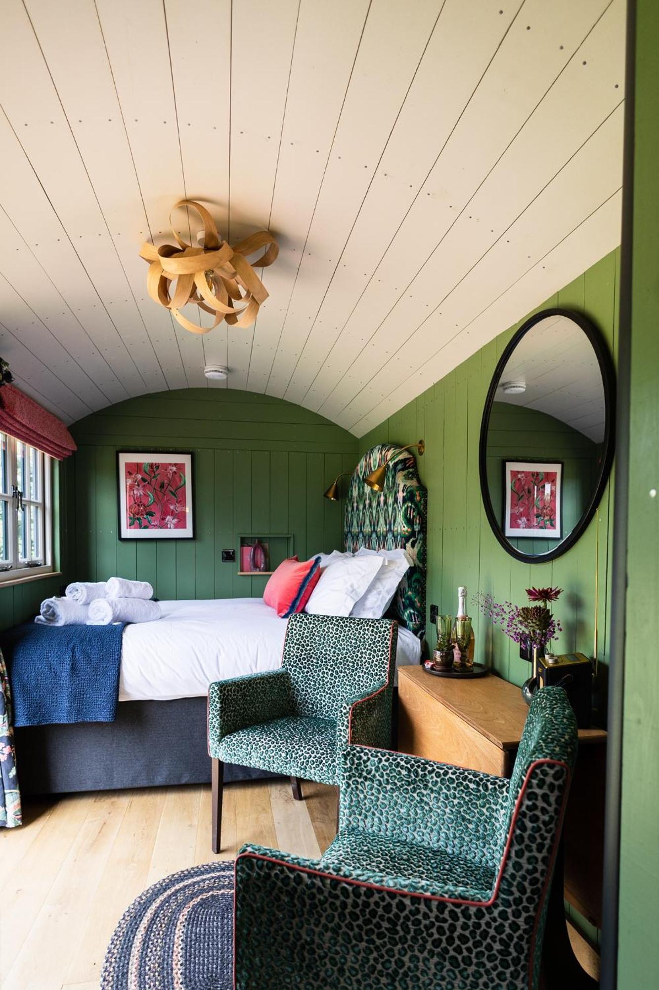Toadland Shepherd Huts Durham Extérieur photo